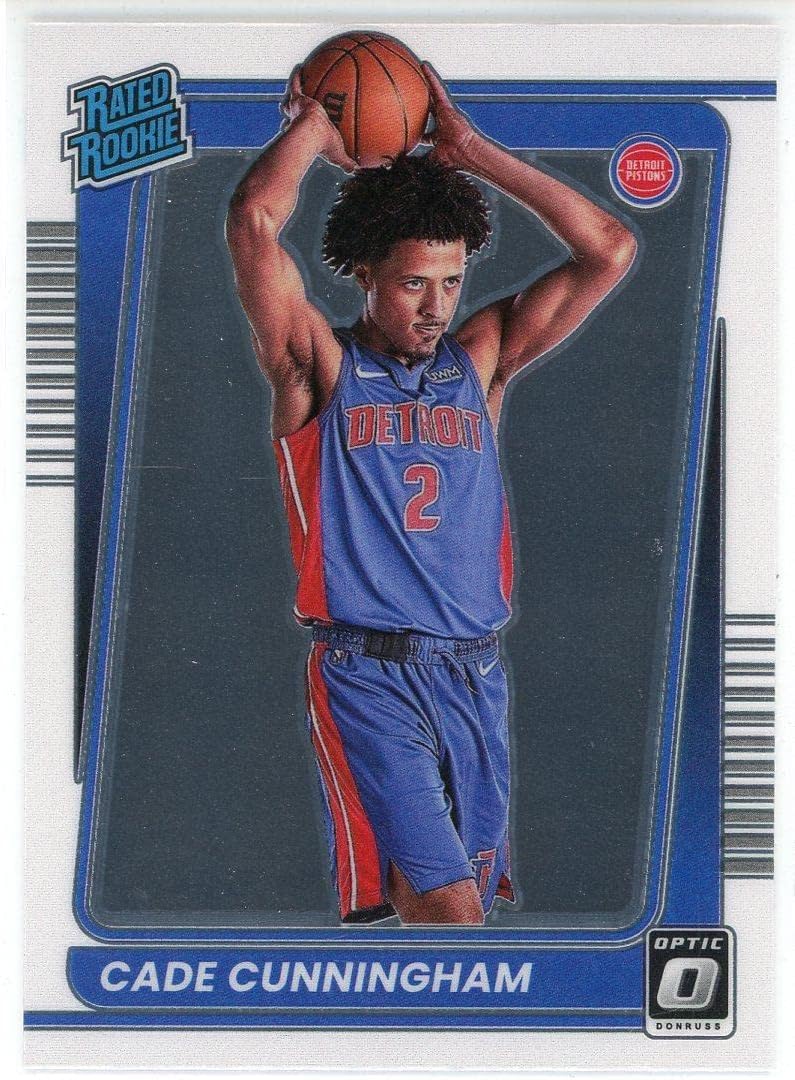 Cade Cunningham 2021-22 Panini Donruss Optic Rated Rookie Card #161 - Basketball Slabbed Rookie Cards