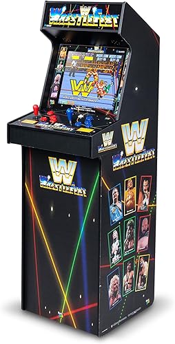 Miniatura 1 de Arcade Classics - Máquina de juego WWE Ultra Series, 5 juegos, pantalla de cristal líquido de 17" - Gabinete interior, Retro, consola de juegos,