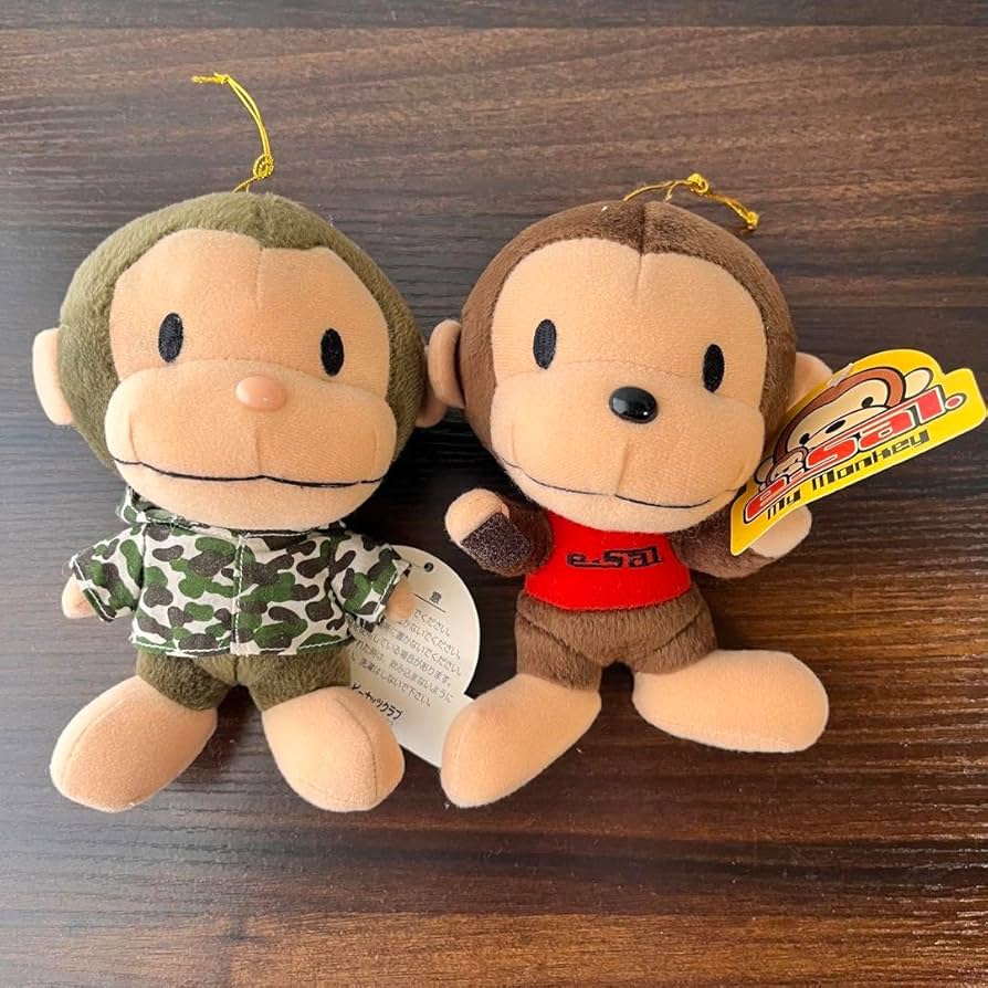 Amazon.co.jp: e-Sal. ぬいぐるみ さる プライズ : おもちゃ