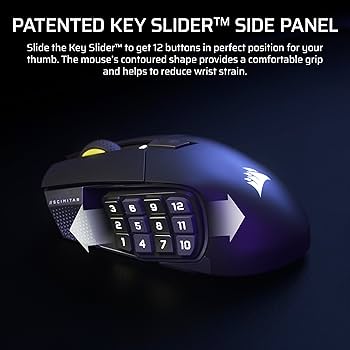 CORSAIR Scimitar Elite Wireless SE MMO PC Gaming Mouse