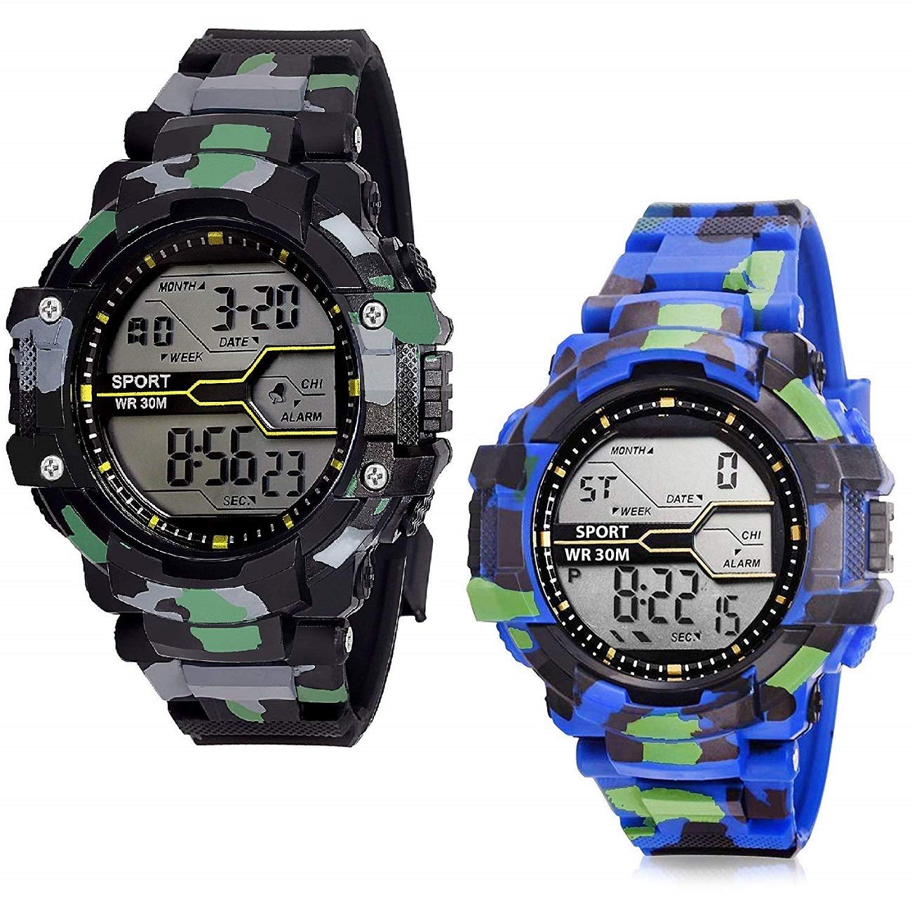 ZUPERIA Digital Army Sports Watch Combo for Boys and Mens (B0843P1BFB) Amazon Price History, Amazon Price Tracker