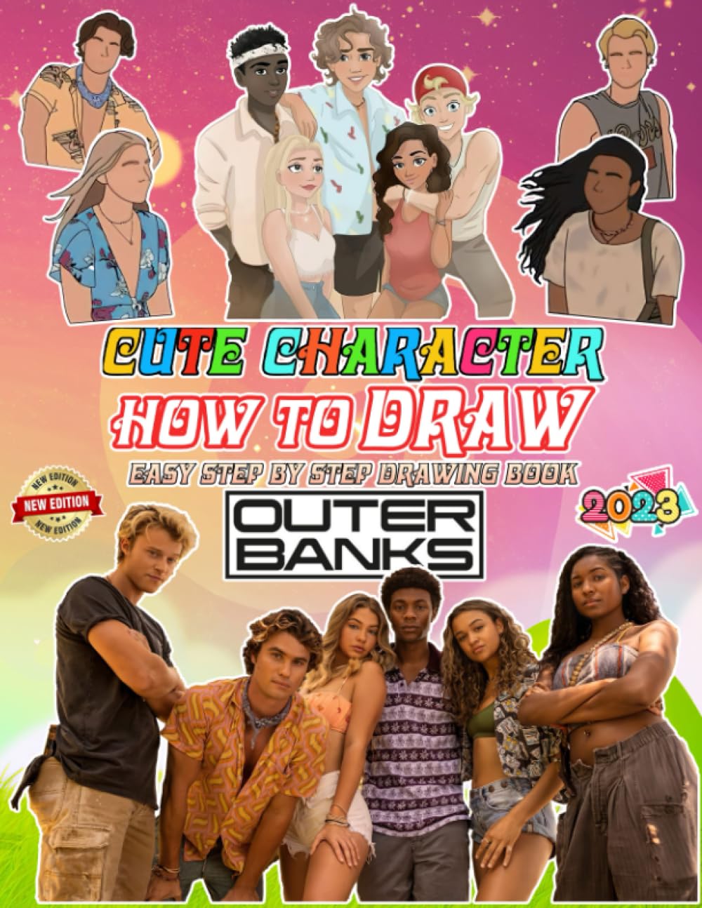 How To Draw Out.er Bank and Cute Character Coloring Book: Draw and Coloring Book For Kids | Learn How to Draw Out.er Bank Step-by-Step For Beginners ... | Perfect Gifts for all special occasions