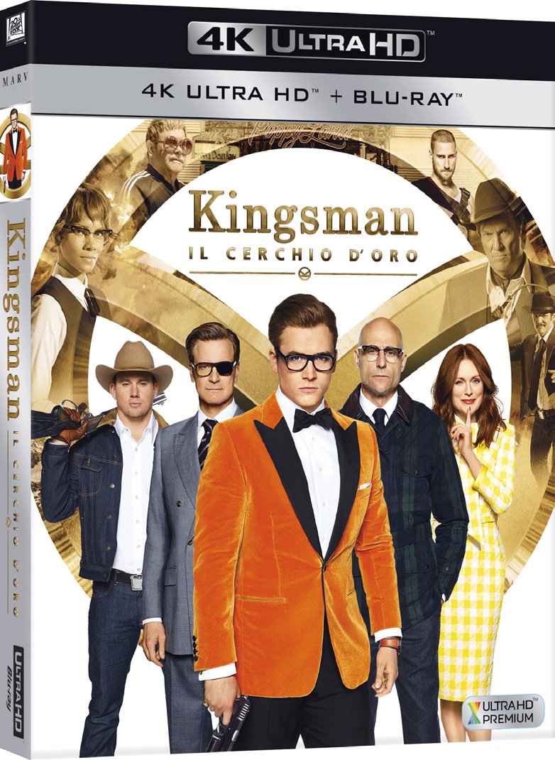 Kingsman: Il Cerchio D'Oro combo 4K y Blu-Ray para los amantes de la acción