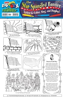 Gallopade Publishing Group The Star-Spangled Banner FunSheet - Pack of 30 (9780635010773)