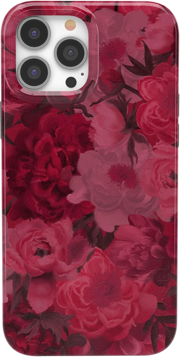 Casely iPhone 13 Pro Max Case | Romance Novel | Moody Floral | Compatible with MagSafe | Classic Ultra Slim Design