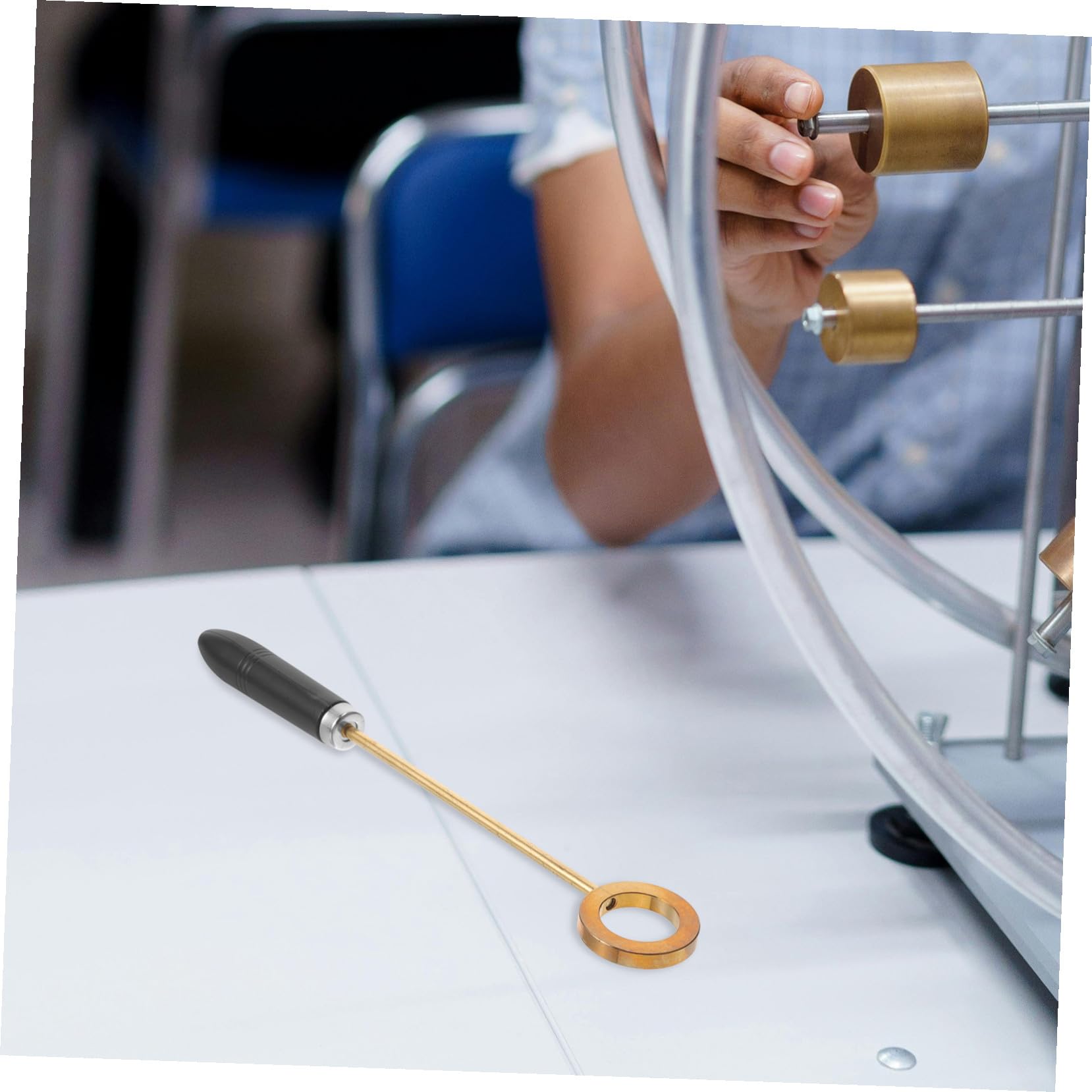 POPETPOP Kit Scientifique en Plastique et Acier Inoxydable de Dilatation et Contraction Thermique Facile à Utiliser pour Expériences Physiques et Enseignement