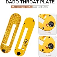 Vista 6 de DWE7402DI Dado Garganta apta para sierra de mesa portátil de 10" DWE7490 DWE7491 DWE7491RS DWE7492