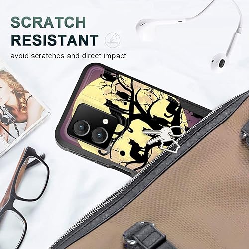 Miniatura 4 de Funda protectora para Moto G Stylus 5G 2023, de doble capa, híbrida, resistente, a prueba de golpes, de policarbonato duro, de silicona suave, TPU,