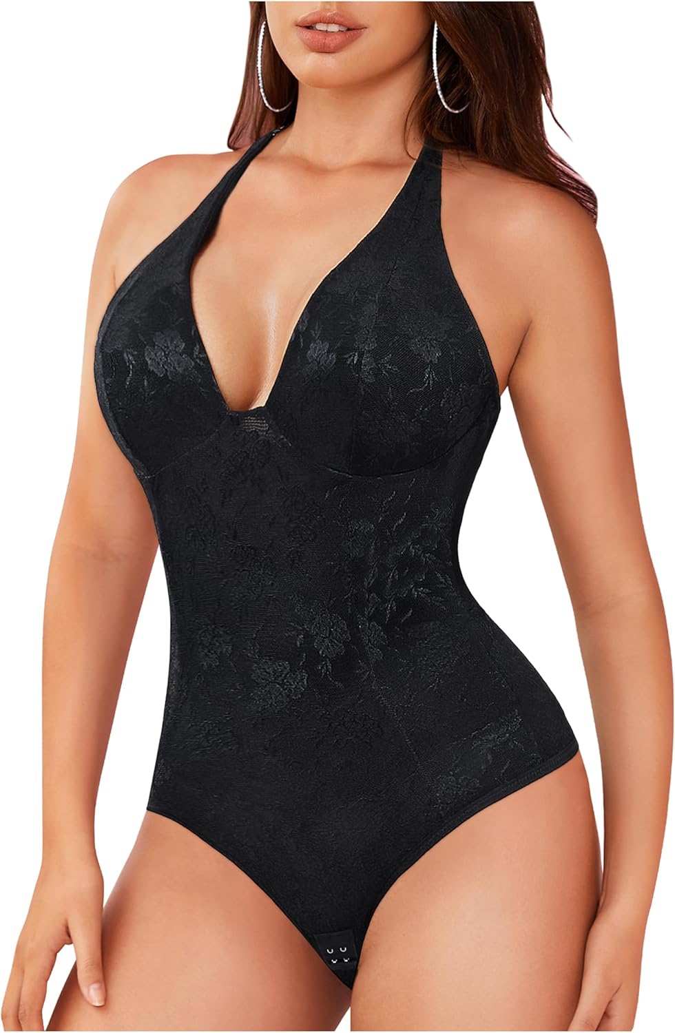 Gotoly Lace Bodysuit for Women Tummy Control Thong Ireland Ubuy