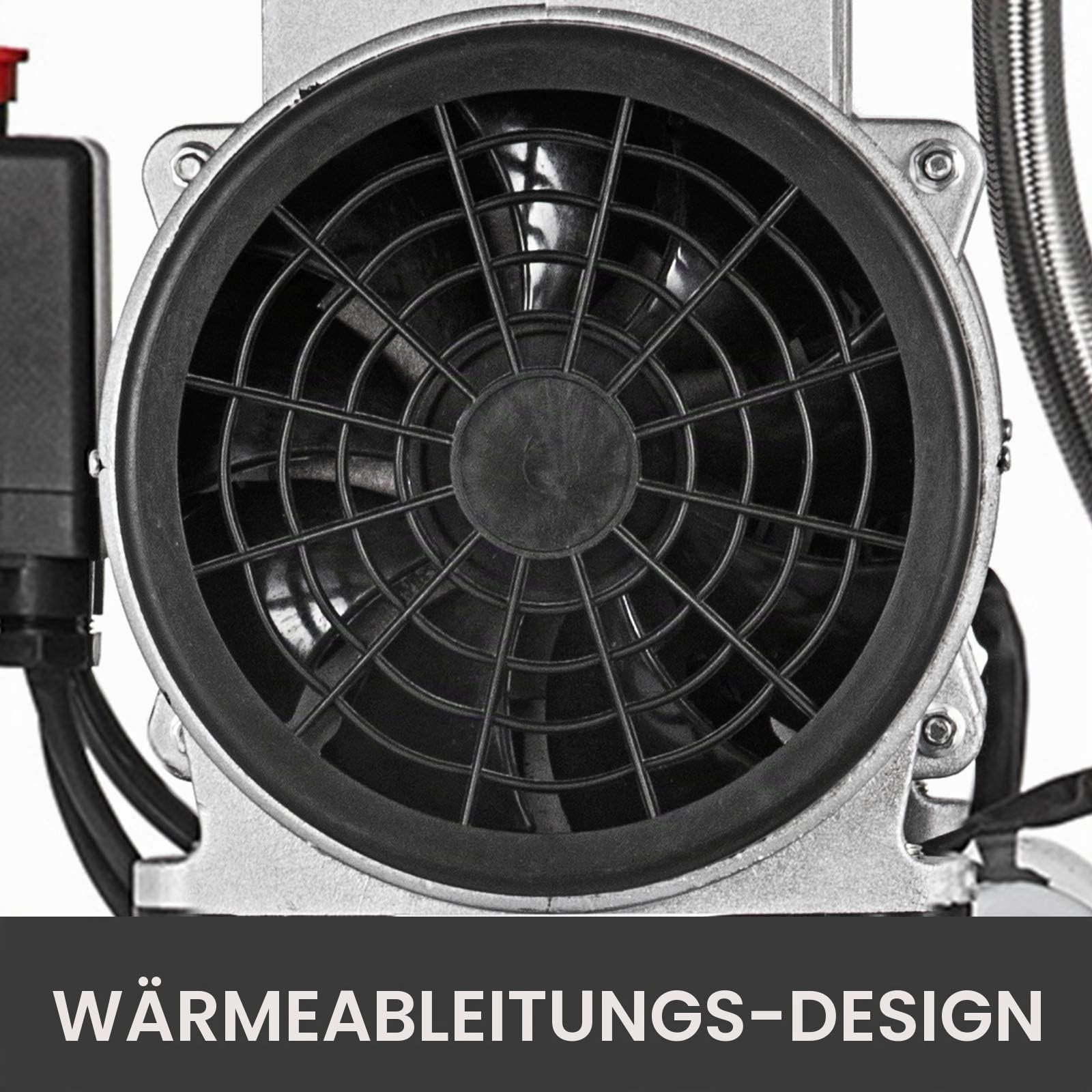 VEVOR 850W Druckluftkompressor 30L Flüsterkompressor Druckluftkompressor ölfrei Luftabgabe