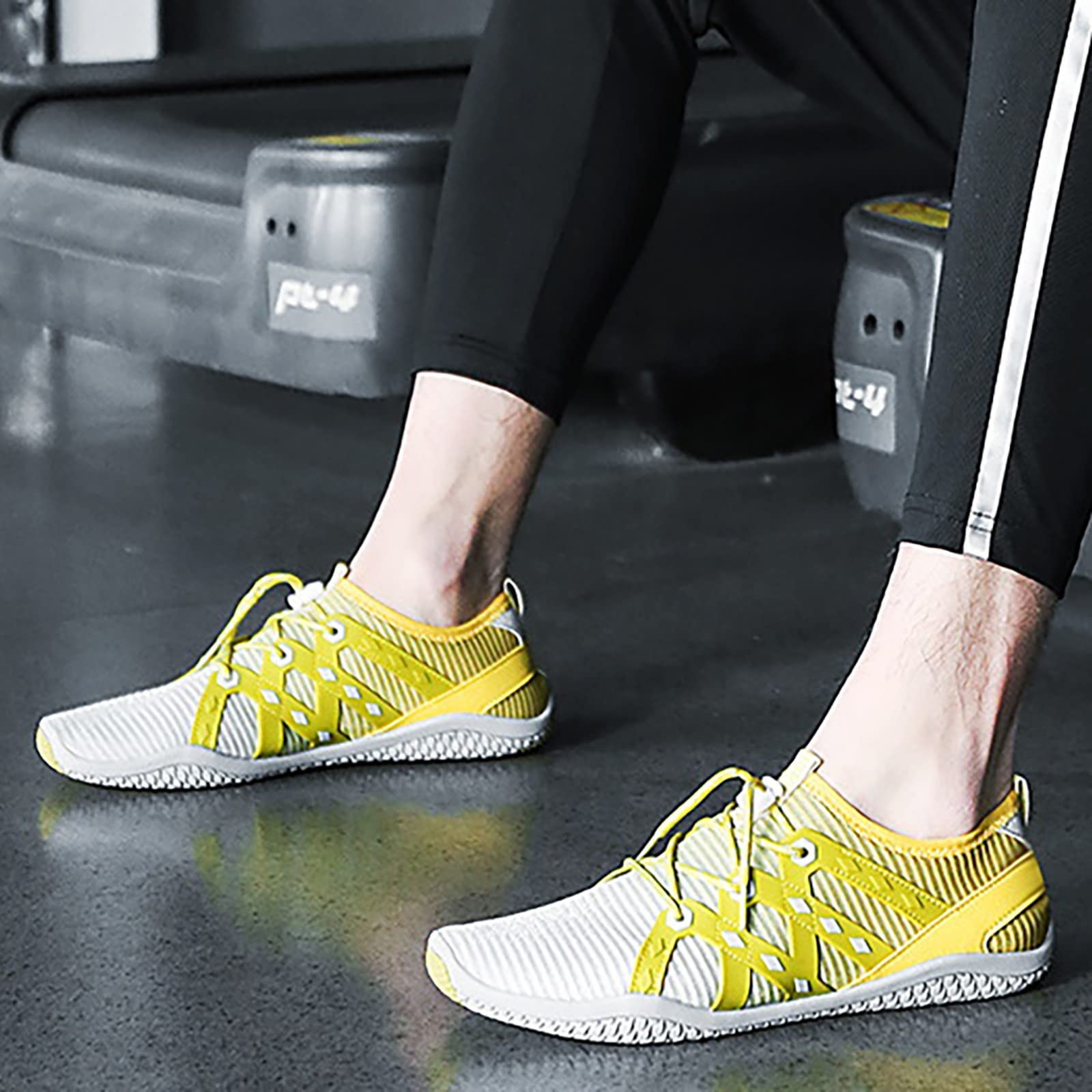 Générique Aquaschuhe für Damen, Freizeit, Outdoor, rutschfest, Tauchschuhe, Strand, schnelltrocknend, für Damen, Tauchen und Sport für Männer