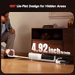 Roborock F25 GT Aspirateur Mop tout en un, Nettoyeur à vide sec humide sans fil, 20000Pa Machine de nettoyage du sol pour le bois de feuillus carrelage plancher de vinyle, Edge à Edge auto-nettoyage Mop électrique avec 180° Lie-Flat