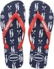 Havaianas Mens Top Nautical Flip Flops - Mens Sandals for Swimming Pools