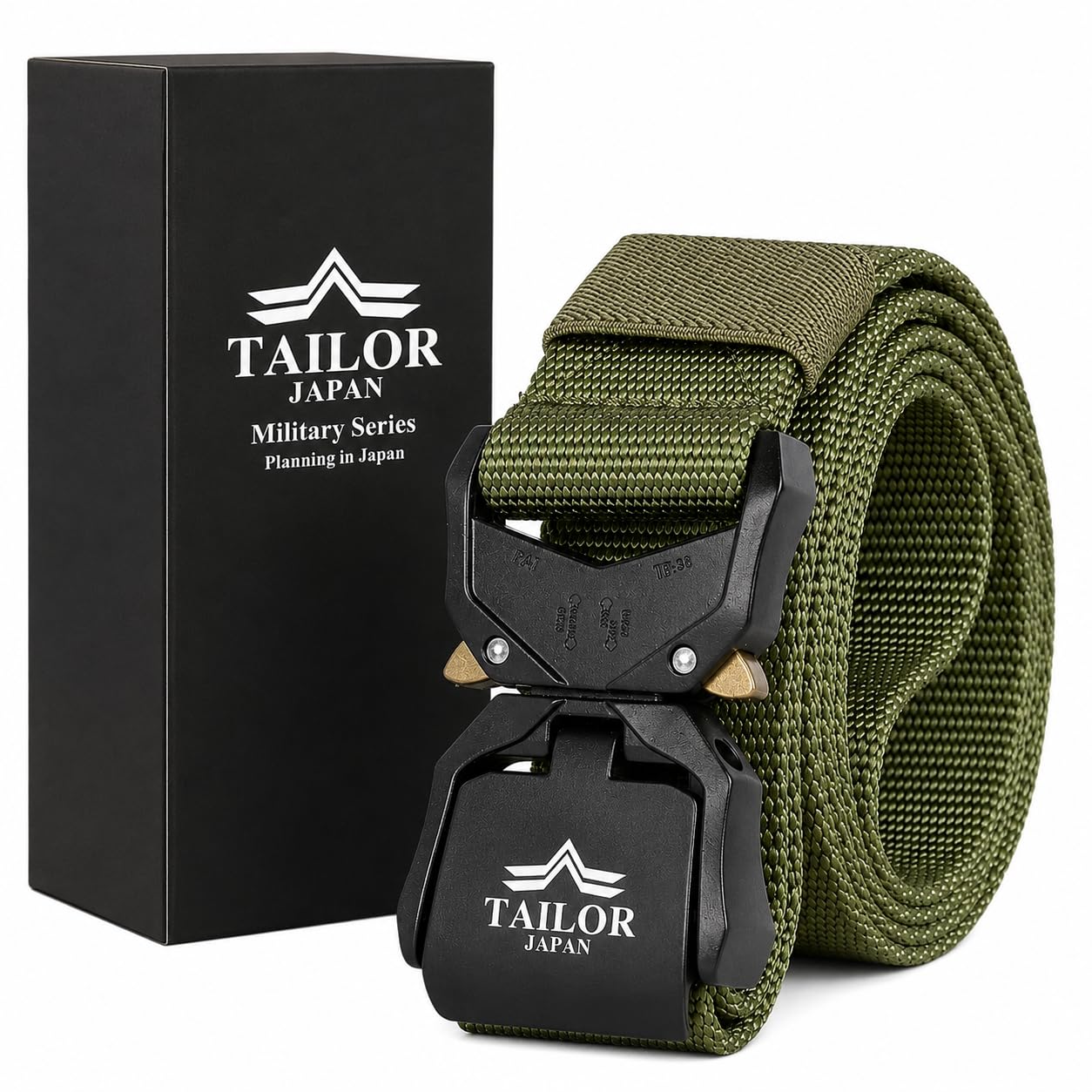 Amazon | [TAILOR JAPAN] 新型 ワンタッチベルト サバゲーベルト