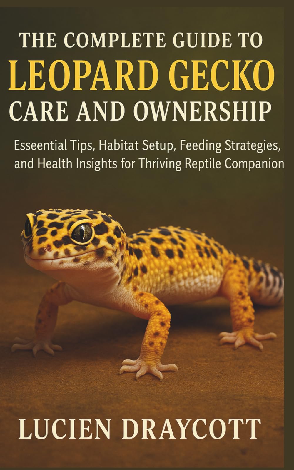 THE COMPLETE GUIDE TO LEOPARD GECKO CARE AND OWNERSHIP: Essential Tips, Habitat Setup, Feeding Strategies, and Health Insights for Thriving Reptile Companions
