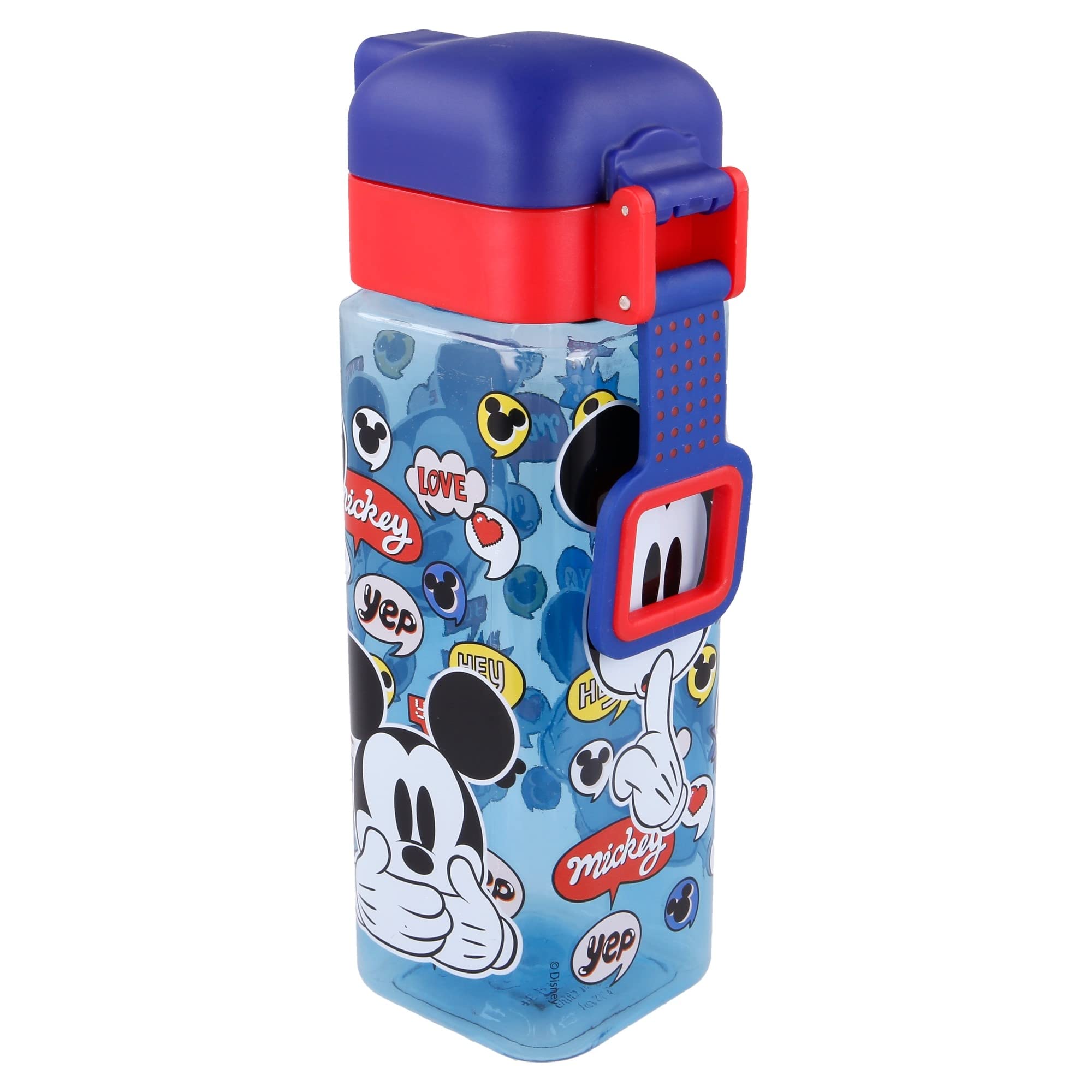 Stor8412497410026Cerradura de Seguridad Cuadrado Botella, 550 ml Capacidad, Es Una Cosa de Mickey