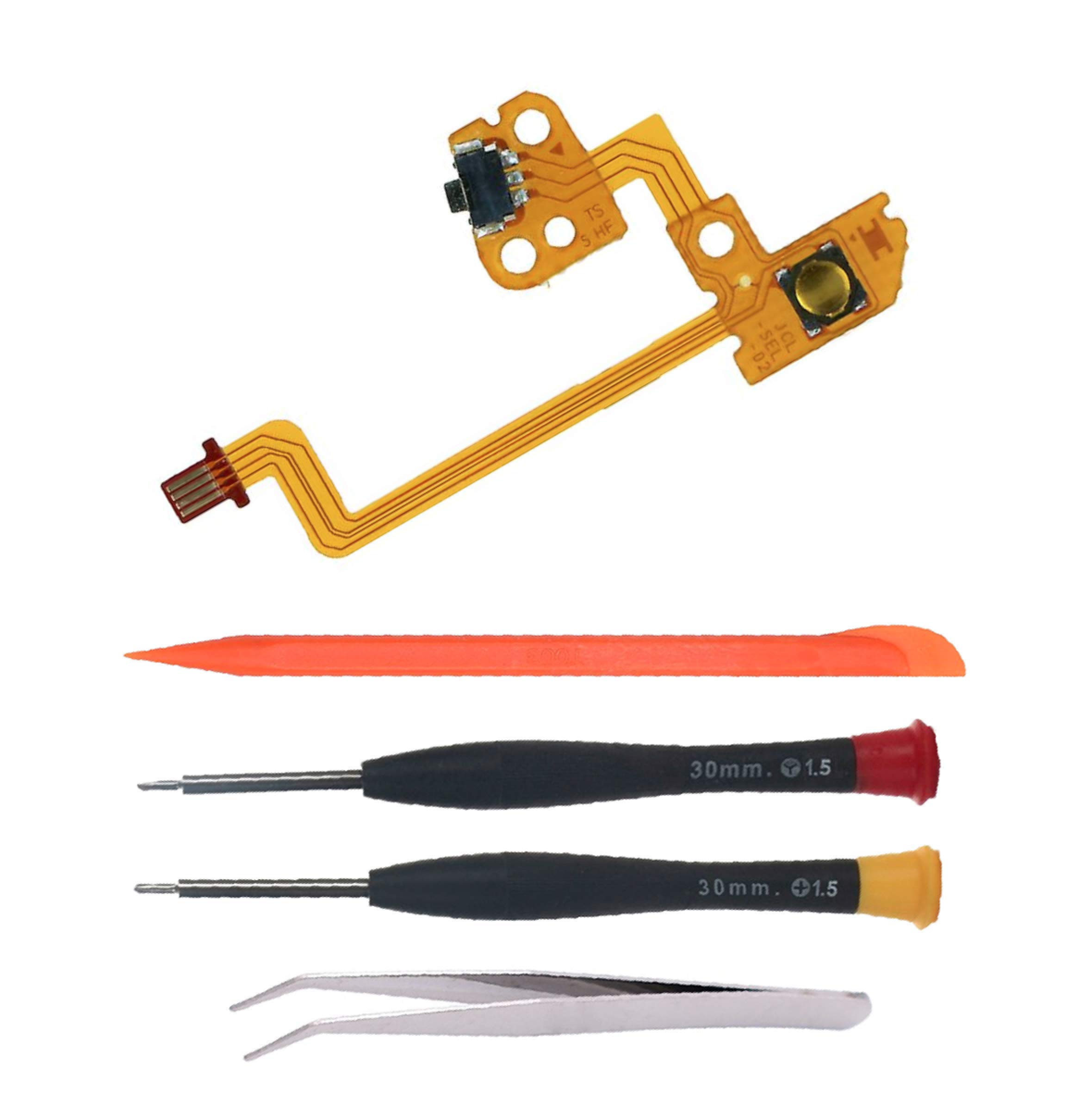 THE TECH DOCTORReplacement Joy Con L Flex Cable for Nintendo Switch Complete with Tool Set - Professional Repair Kit (L Flex)