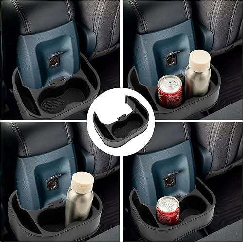 Miniatura 7 de LUWU - Soporte para tazas Ford Maverick 2024 2022-2024, organizador expansor, expansor de botellas de agua, soportes para bebidas, accesorios