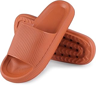 Ciabatte Nuvola Donna Uomo Pantofole Ultra Morbide Nuvola Ciabatte Morbide Estive Cuscino Sandali da Doccia Antiscivolo con Suola Spessa Slide Pantofole da Casa