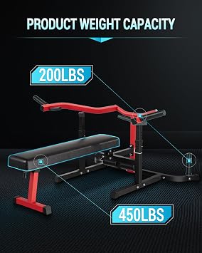 Chest Press Machine Home Gym,1050 Lbs Weight Bench Press Machine with Independent Converging Arms,Incline/Decline/Flat Bench Press Machine,Upper Body Workout Bench