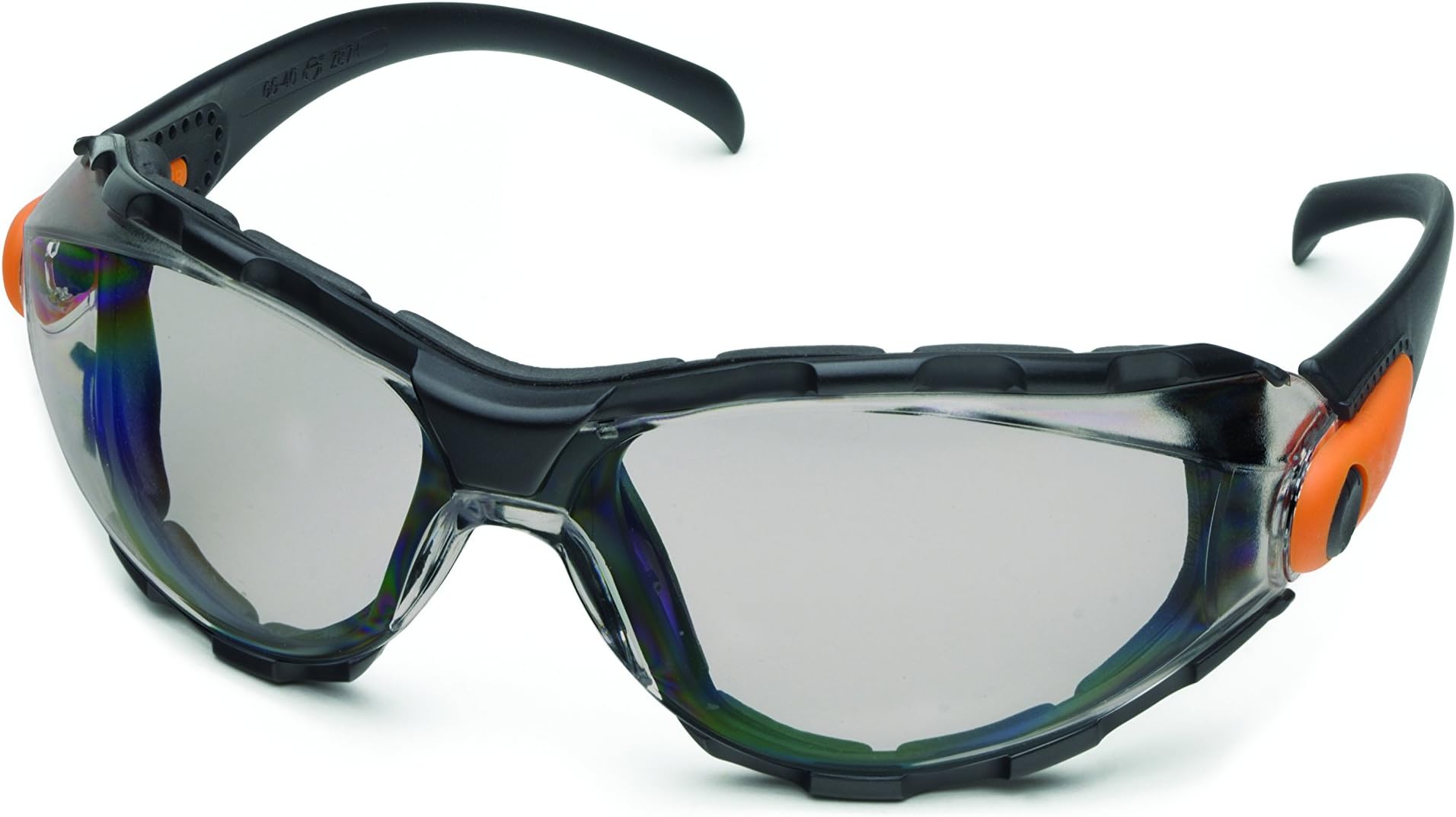 Delta Plus Gray Safety Glasses, Anti-Fog, Scratch-Resistant, Grey