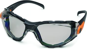Delta Plus Gray Safety Glasses, Anti-Fog, Scratch-Resistant, Grey