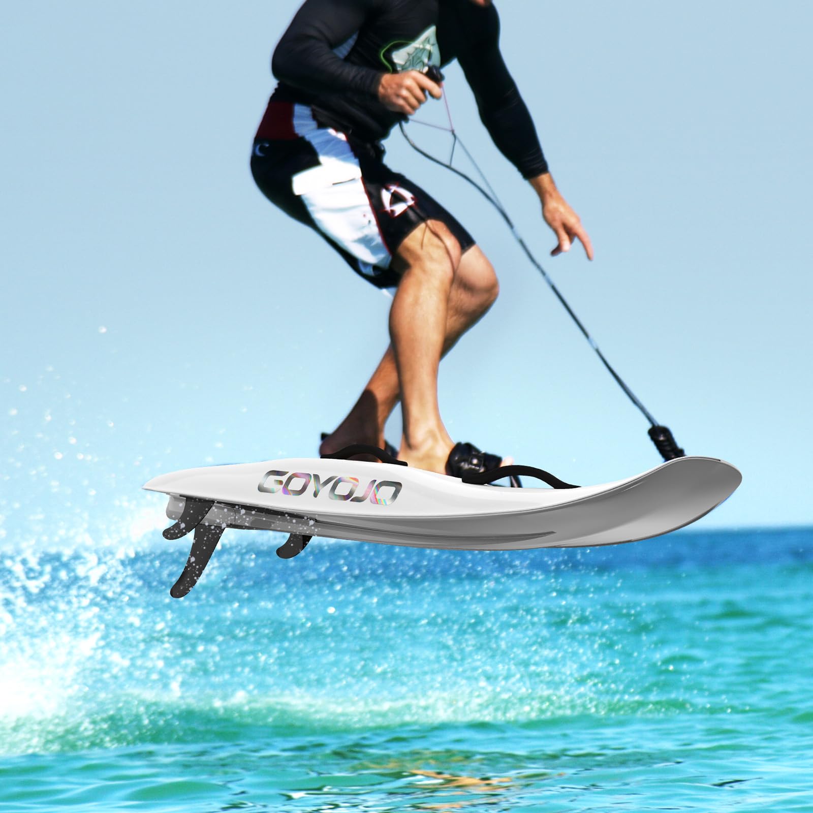 High-Speed Electric Surfboard - (White Competition Edition 15KW