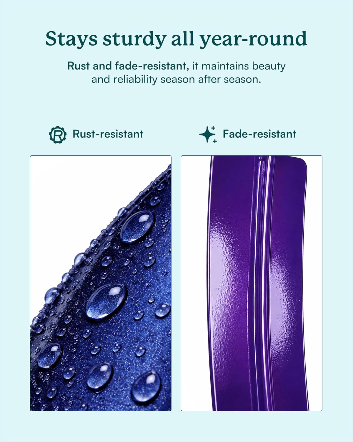 Wind Spinners for Yard Garden, Large Outdoor Metal Wind Spinner with Stake, Kinetic Wind Sculptures & Spinners Windmill for Outside Lawn Yard Art Decor(15" W x 73" H)