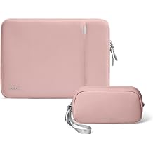 tomtoc 360 Protective 13-inch Mac Book Neo Sleeve & Electronics Organizer Travel Case, S