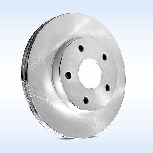 Miniatura 9 de PowerSport Kit de frenos y rotores traseros, pastillas de freno traseras, rotores y pastillas de freno, pastillas de freno y rotores de cerámica