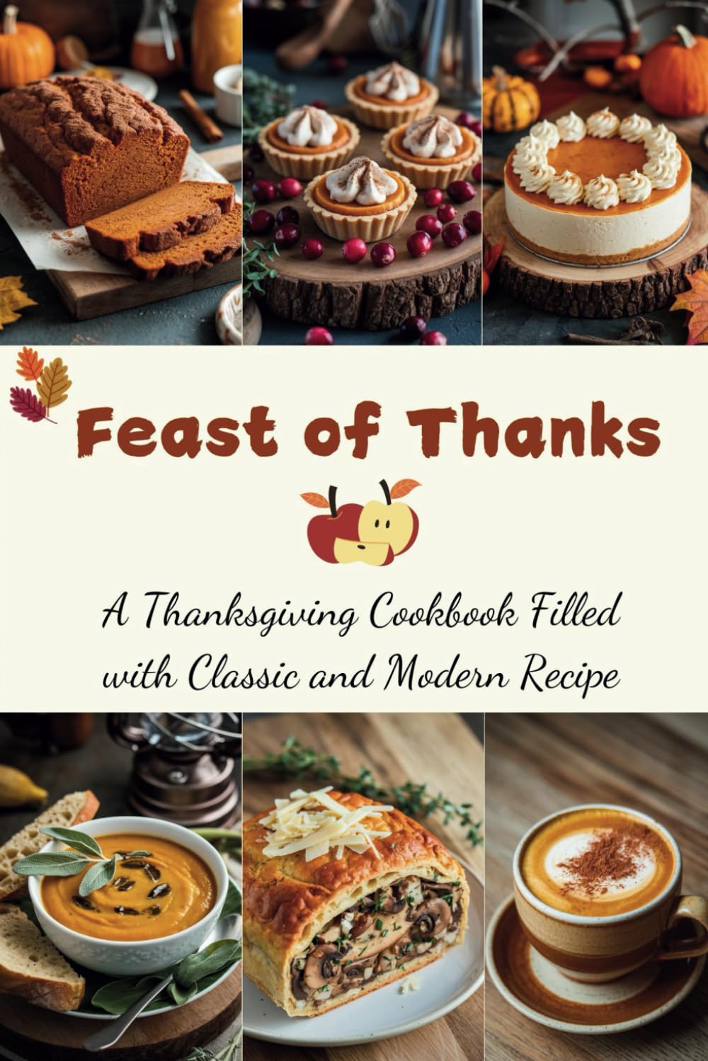 Feast of Thanks: A Thanksgiving Cookbook Filled with Classic and Modern Recipes