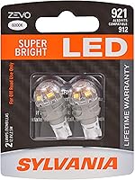 Vista 1 de SYLVANIA - Foco LED blanco 921 T-16 W16W ZEVO - Foco LED brillante, ideal para iluminación interior - Mapa, cúpula, maletero, carga y placa