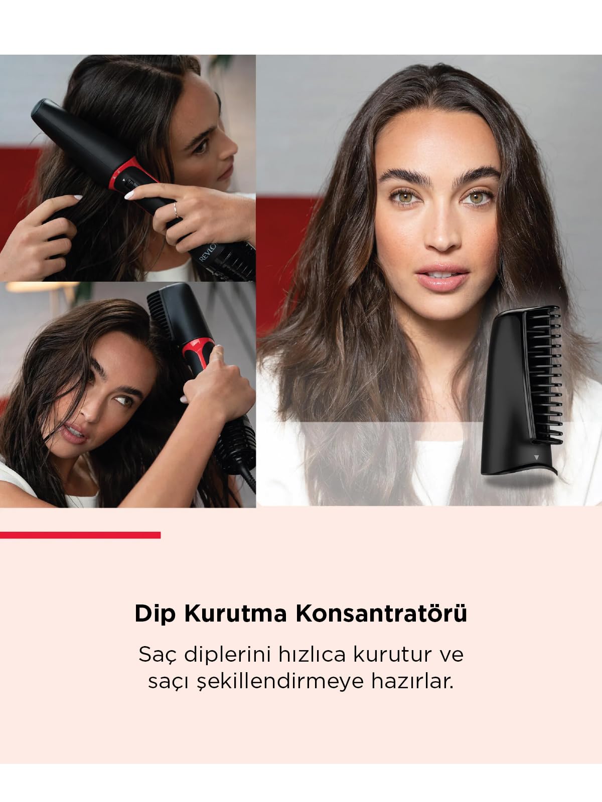 Revlon Smoothstay Hindistan Cevizi Yağlı Saç Kurutma ve Fön Makinesi RVDR5317E