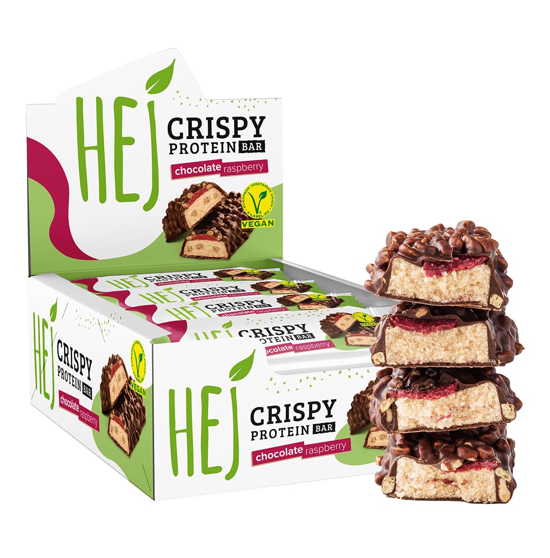 HEJ Vegan Crispy | High Protein Eiweißriegel Snack