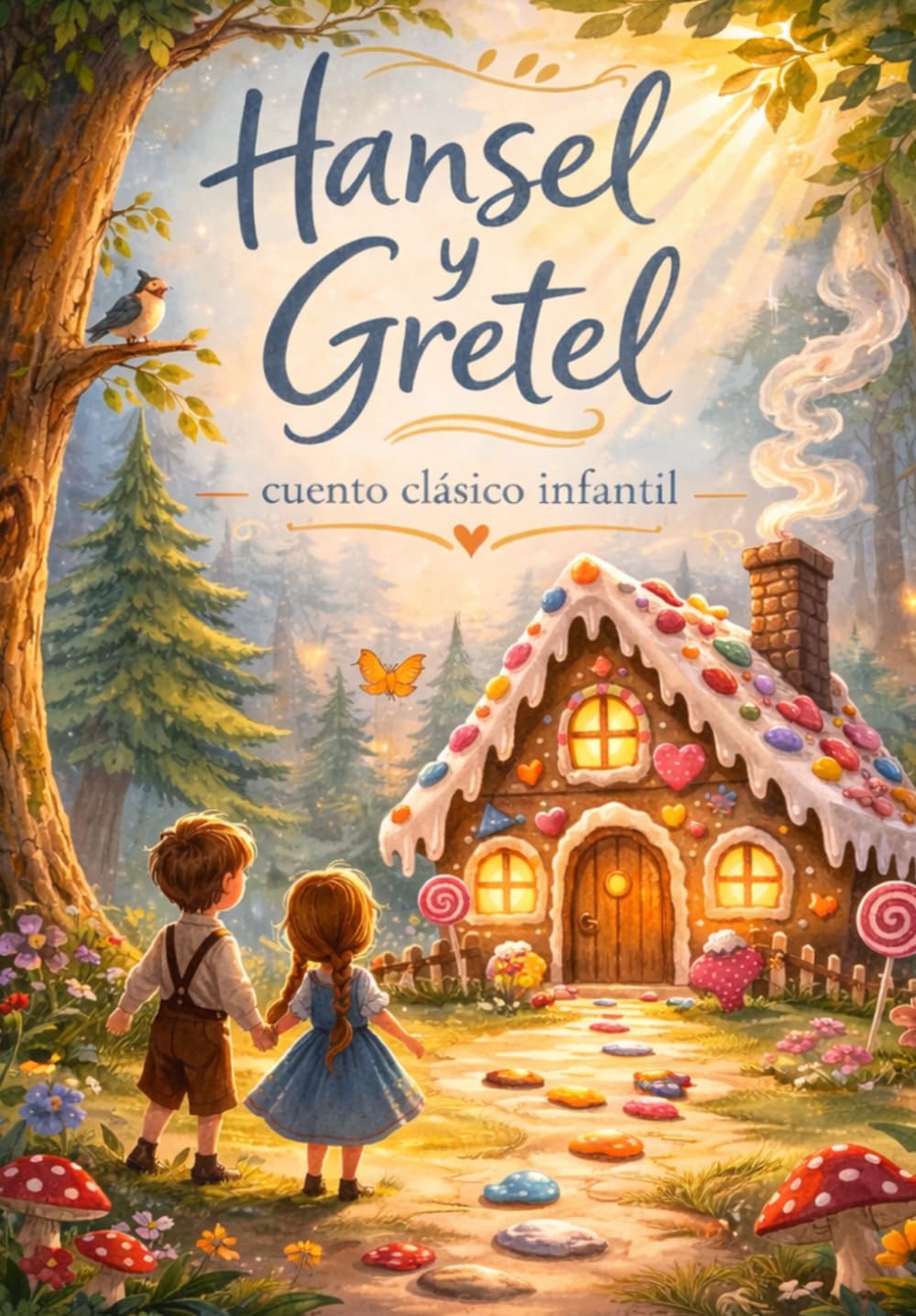 Hansel y Gretel: Libro Infantil Ilustrado para Dormir, Un Clásico con Enseñanza