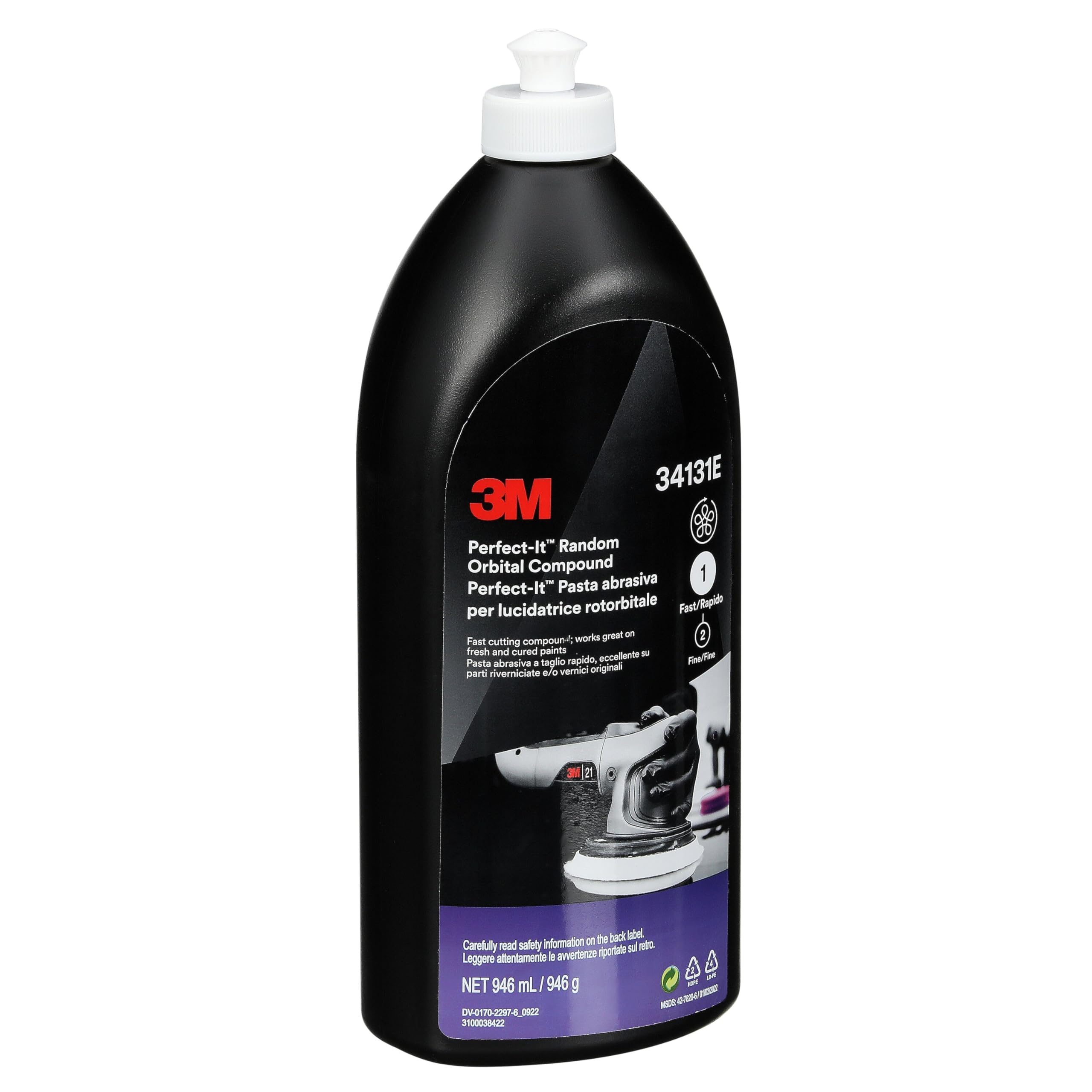 3M Perfect-It Exzenterschleifpaste, 946 ml, 34131E, weiß