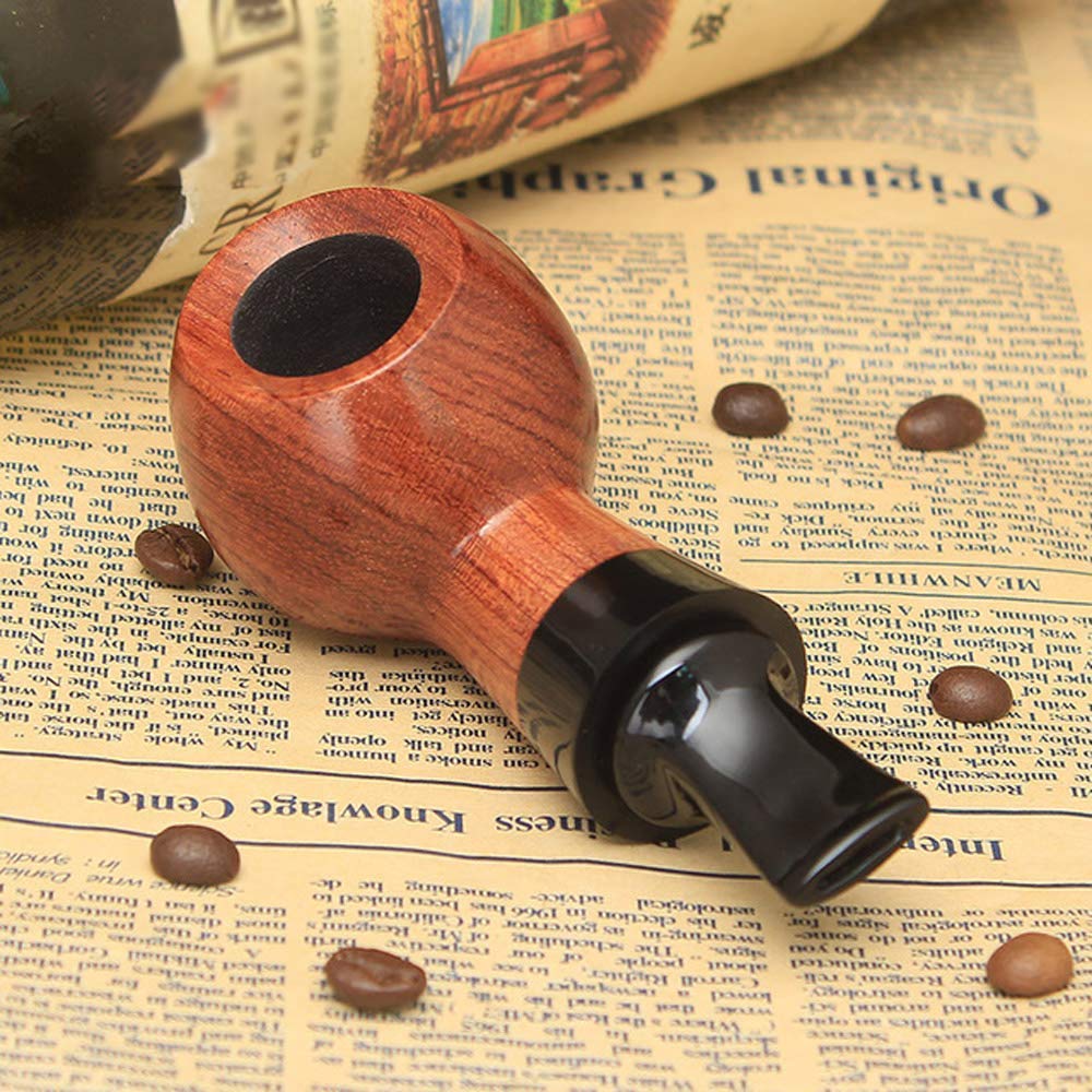 Amazon.co.jp: ウッドタバコパイプ、大気チャンバーローズウッドパイプ