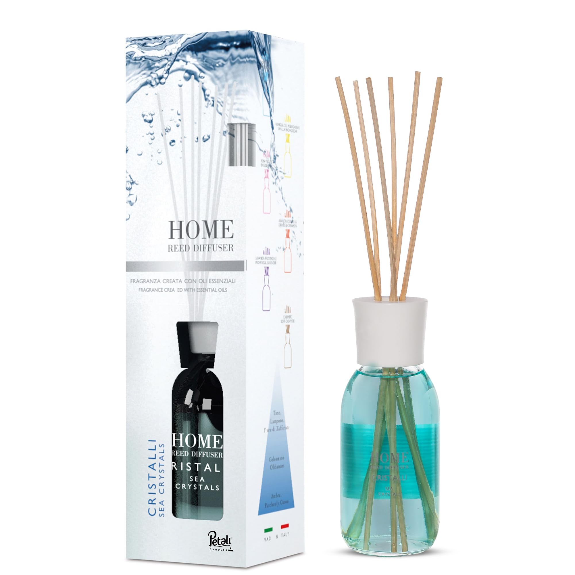 Price’s Candle Petali 125 ml Reed Diffuser | Lovely Air Freshener for Home & Office | Reed Diffuser with Sticks for Long-Lasting Fragrance | Relaxing Gift for Women & Men