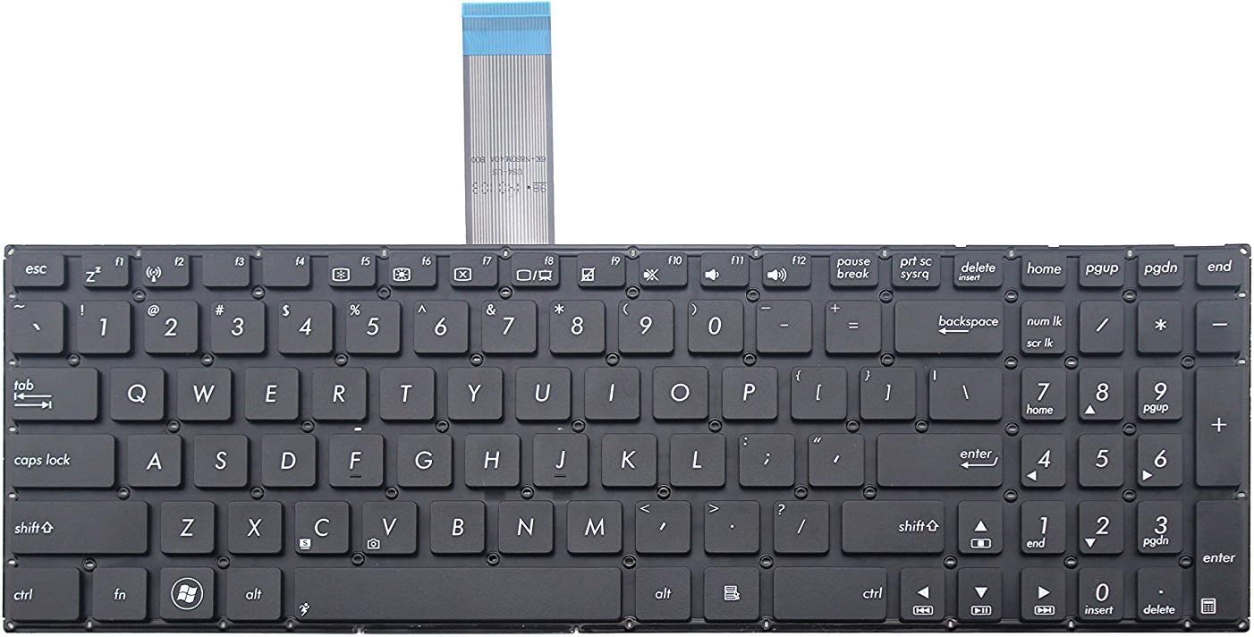 Original New for Asus AEXJ5U01110 0KNB0-6124US00 9Z.N8SSQ.201 Black US Keyboard