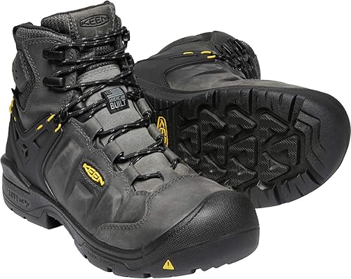 Miniatura 7 de KEEN Utility Botas de trabajo industriales impermeables Dover de 6 pulgadas con punta compuesta para hombre