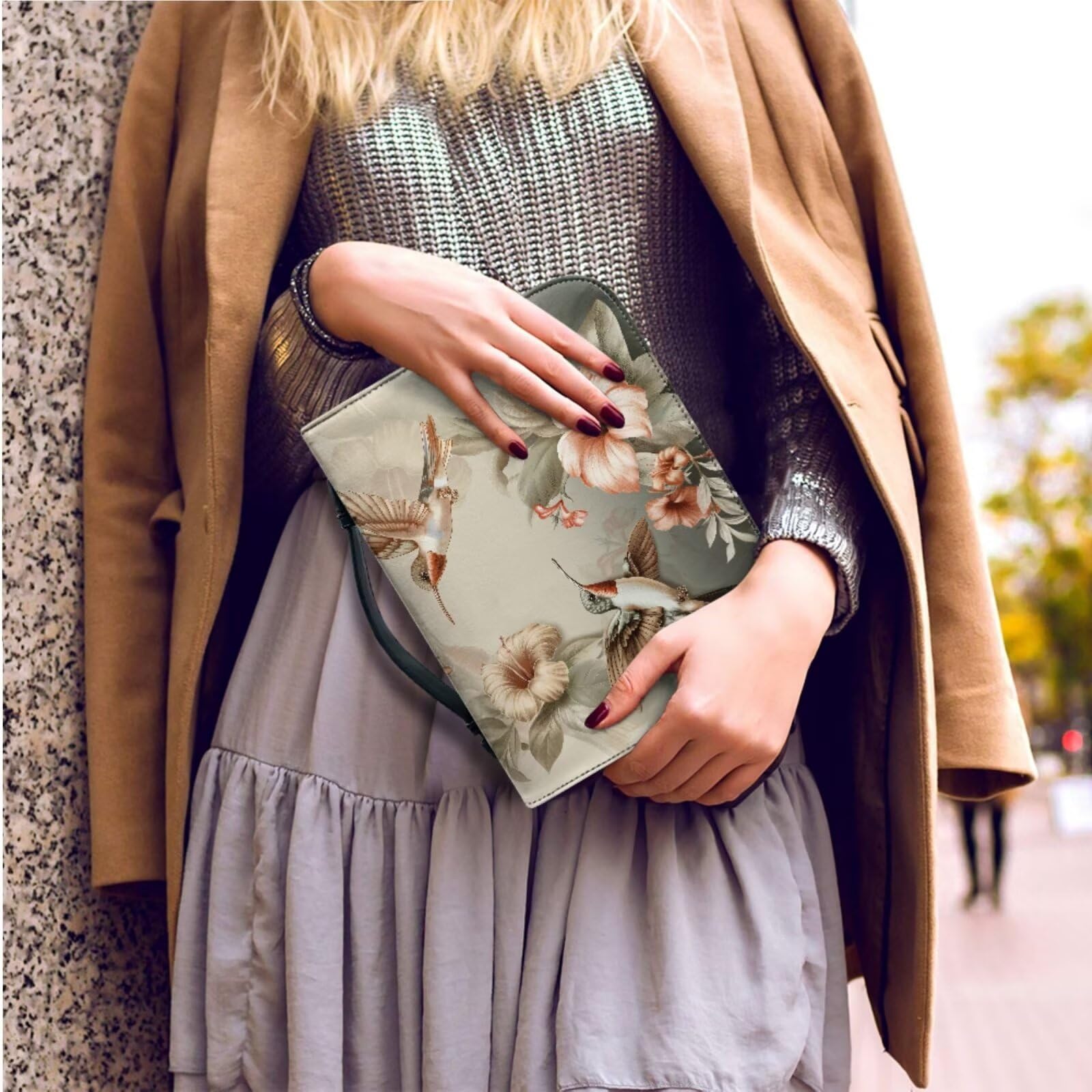 COEQINE Set di 7 custodie per bibbia alla moda da donna, in pelle, con manici, per proteggere i libri, per gli amanti dei libri