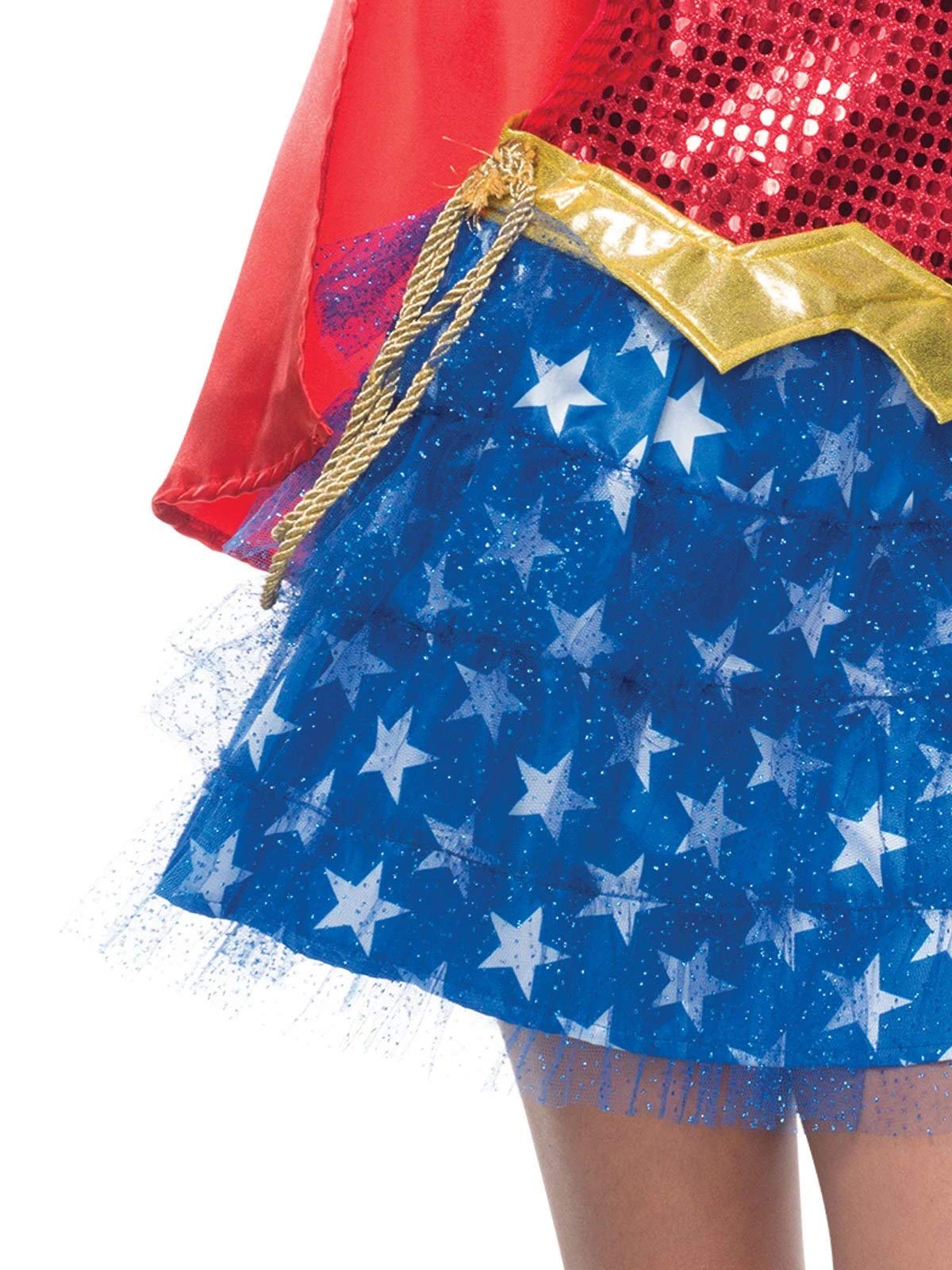 Rubie's Wonder Woman Pailletten-Kostüm Für Kleinkinder – Offizielles DC Superhelden-Kostüm