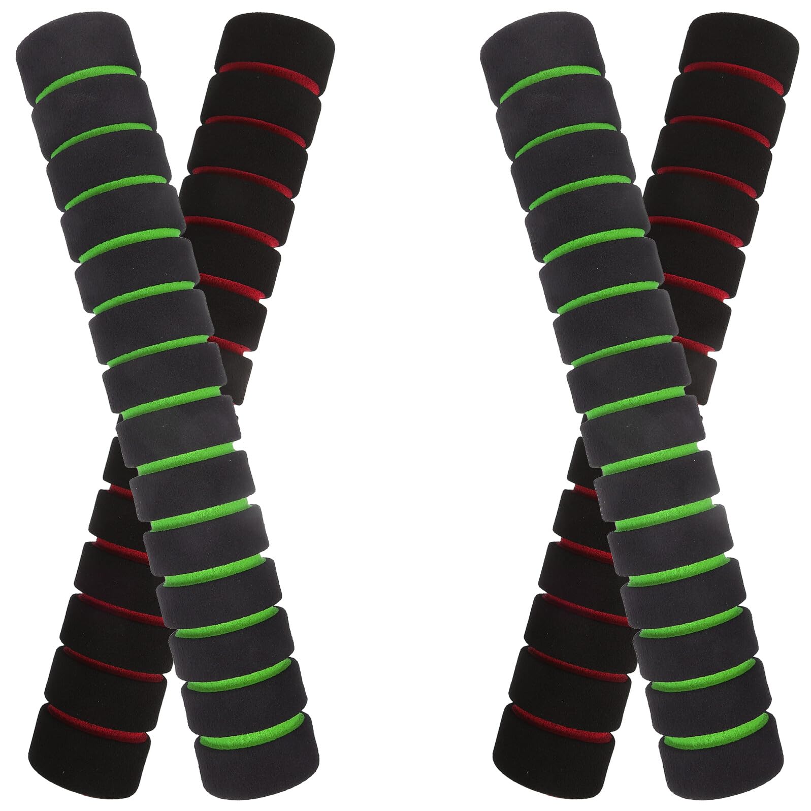Fasce Antiscivolo per Pagaie da Kayak in Spugna Colorata 22 Cm, Protezioni Mani Ammortizzanti 2 Paia, Accessori per Kayak per Protezione e Comfort Durante la Navigazione