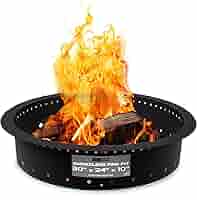 bonfire go outside TitaniumPEG 20cm 8本 Amazon.com: Iron Forge Tools Fire Pit Ring 30 Inch Outer/24