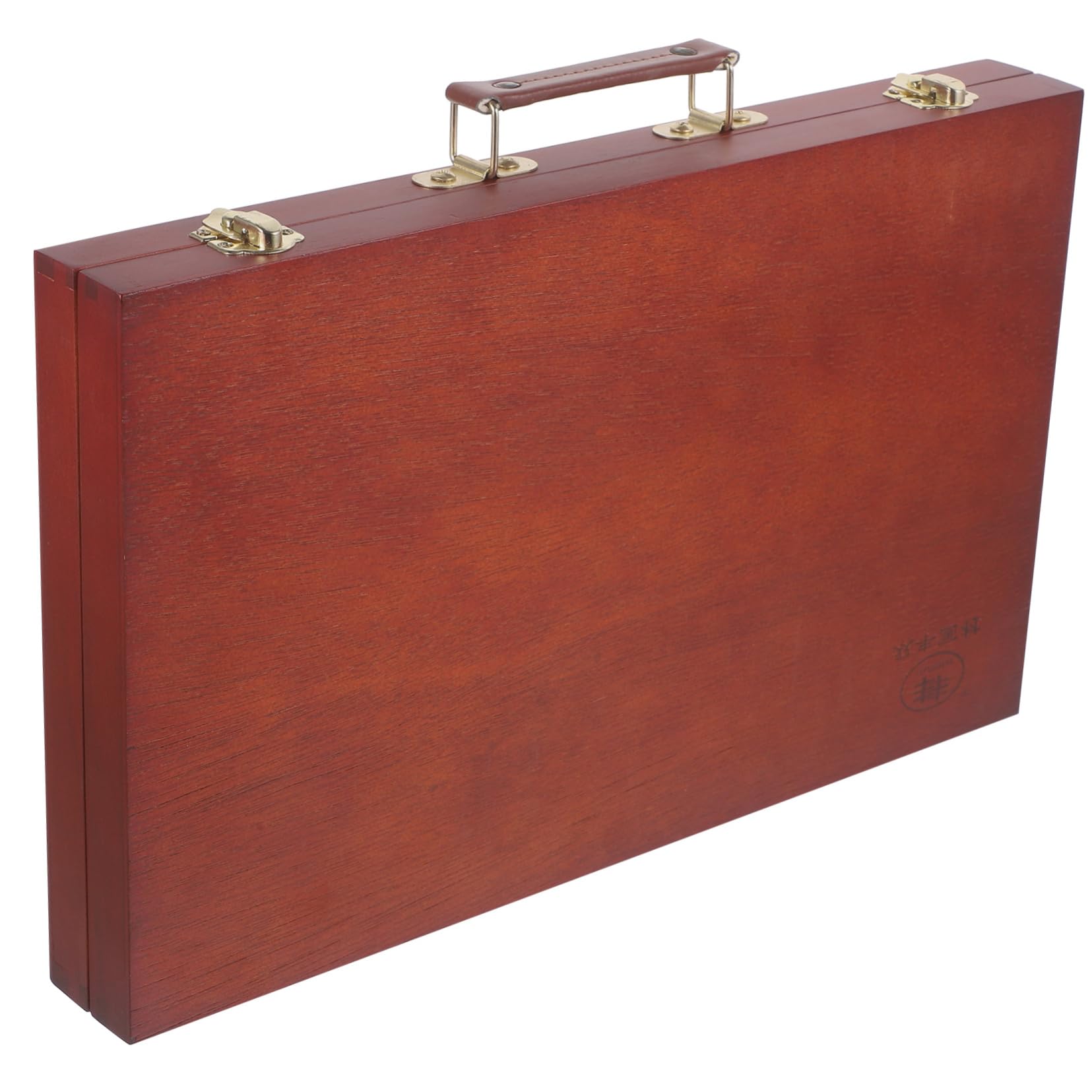 BELLIFFY Wide Application Wood Portable Art Supplies Storage European Style Painting Box