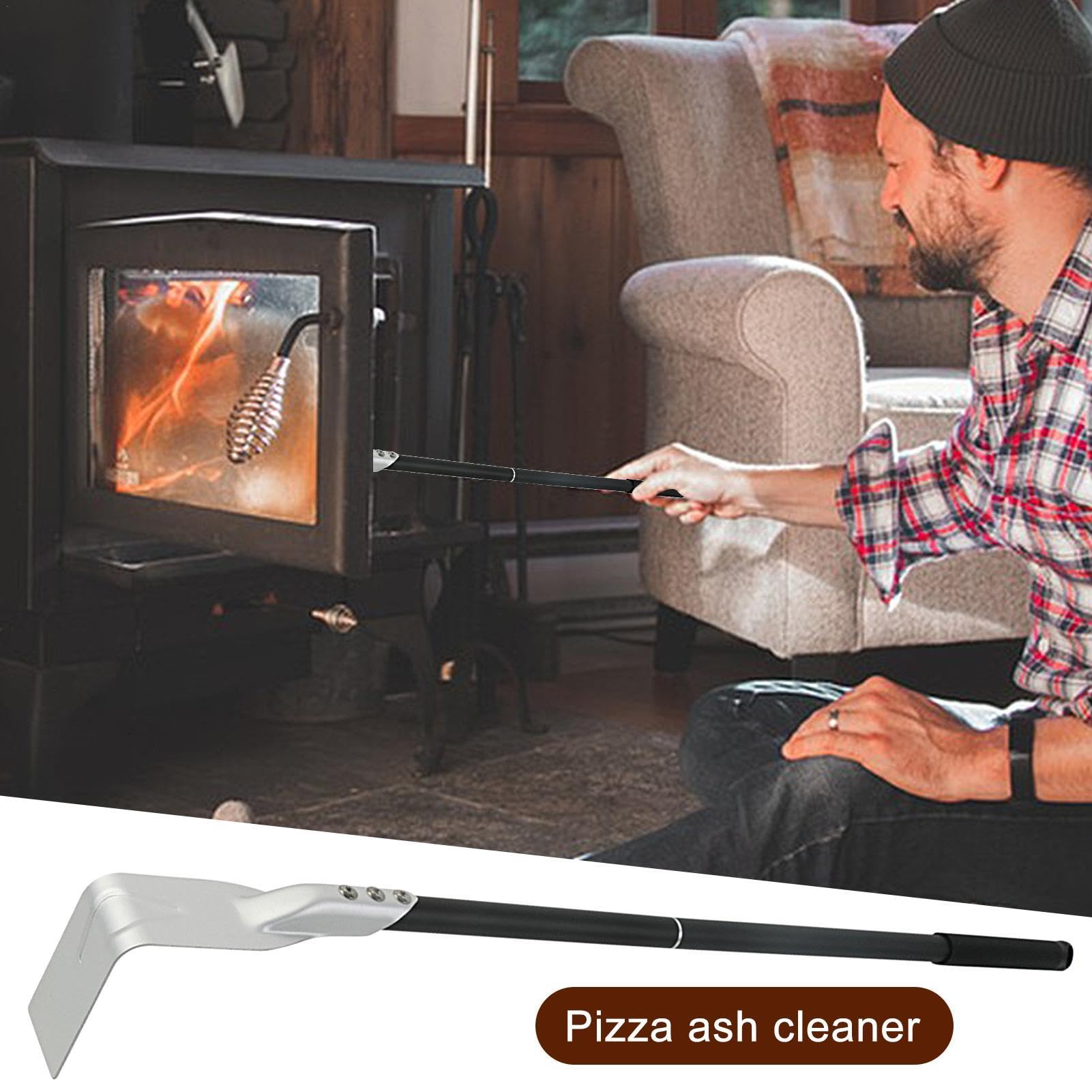 Râteau à Cendres En Acier Inoxydable Pour Barbecue, Râteau à Cendres