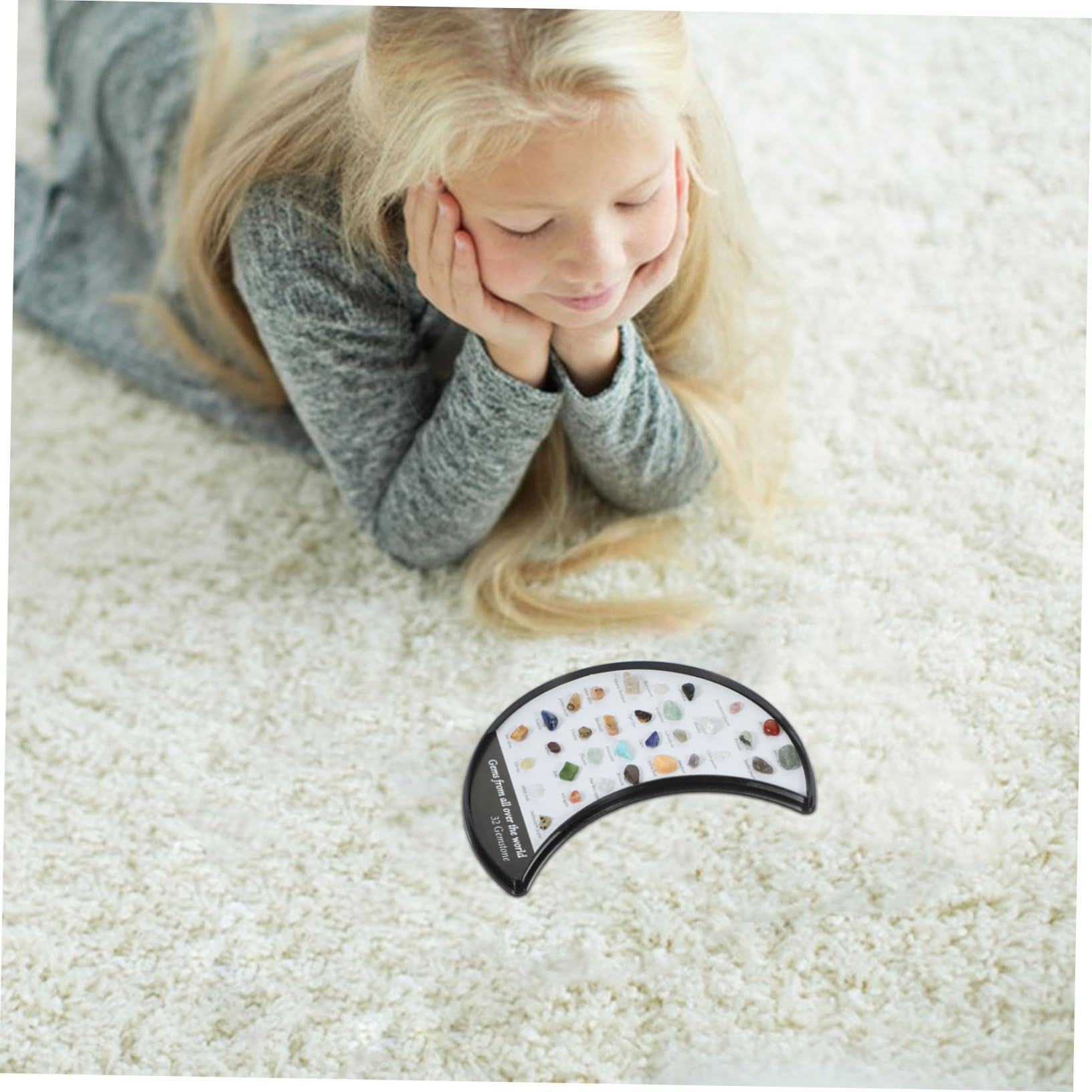 BELLIFFY Handpicked Natural Mineral Stones Sample Irregular Stones Decor Learning Stone Sample Teaching Mineral Stones Specimen