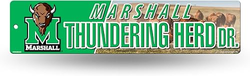 Miniatura 130 de NCAA Rico Industries Placa de calle de plástico Placa de calle de plástico de 4" x 16" Color del equipo,Alternativo,Champ,man