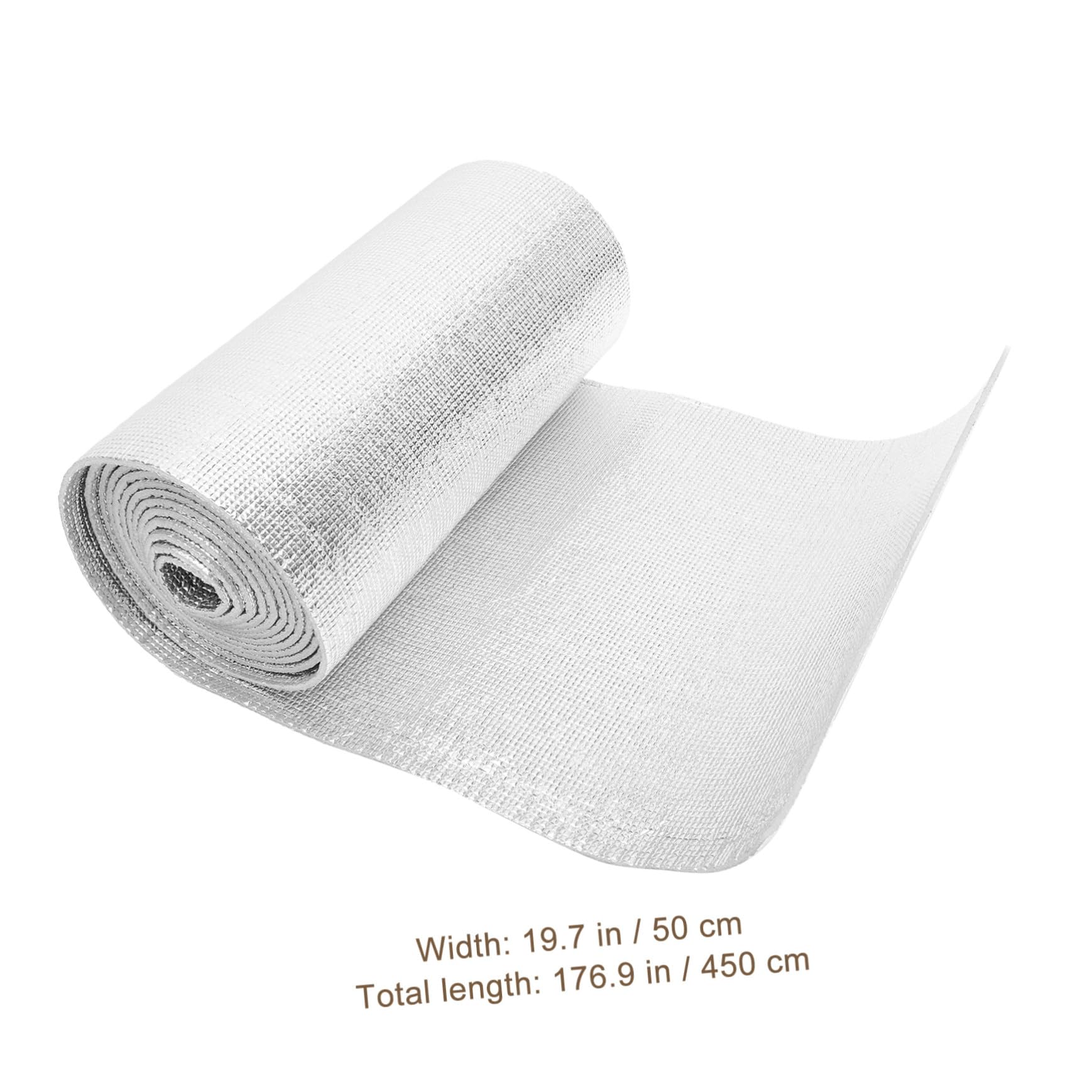 Operitacx Isolant Thermique Aluminium Film Réfléchissant à Bulles pour Isolation