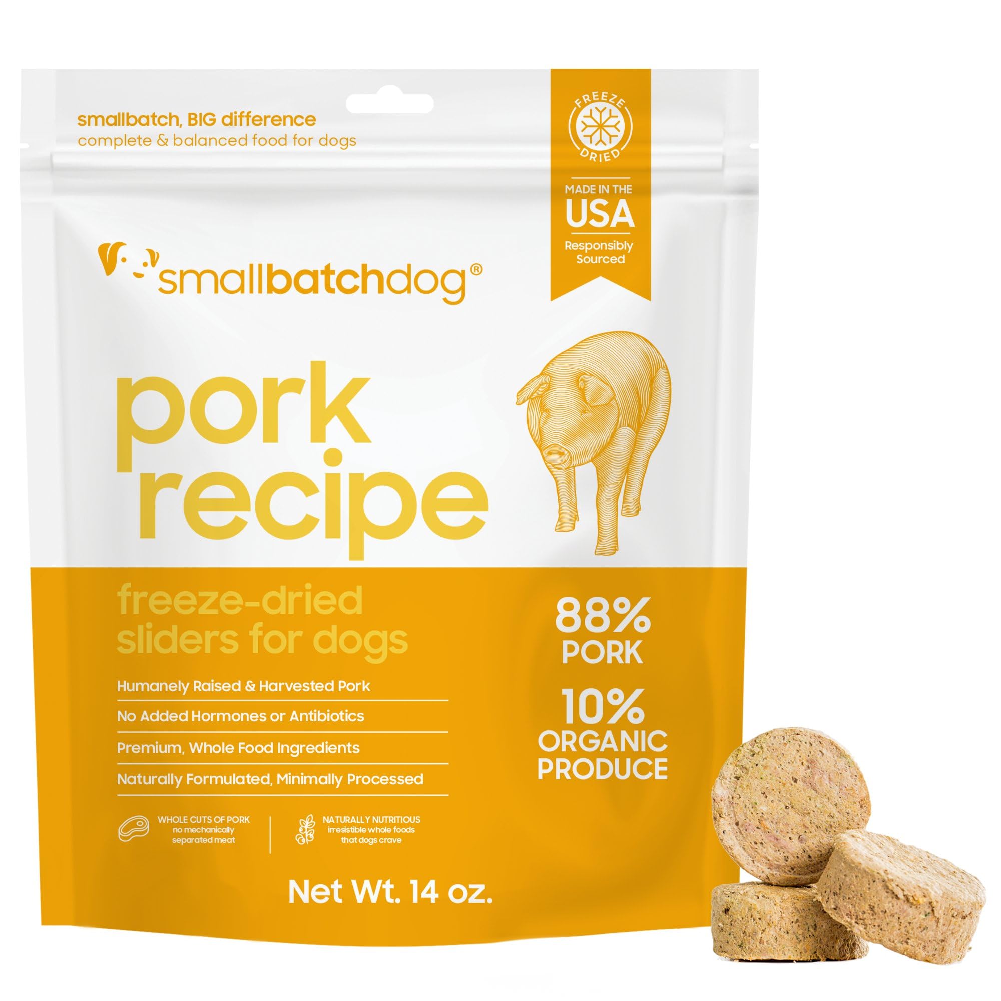 smallbatch Freeze Dried Raw Pork